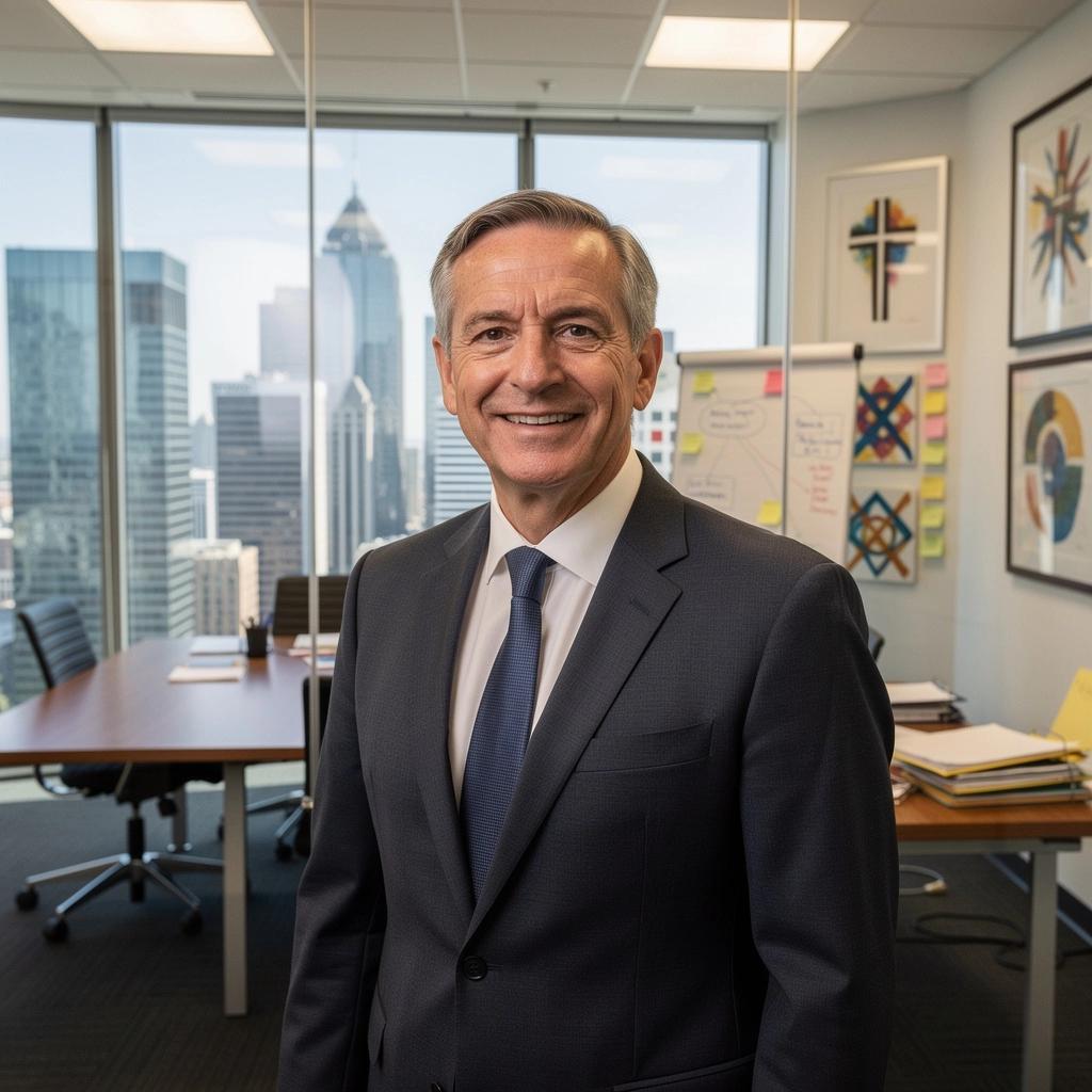 Pohled na modlitební prostor s hořícími svíčkami a květinovými aranžmá.